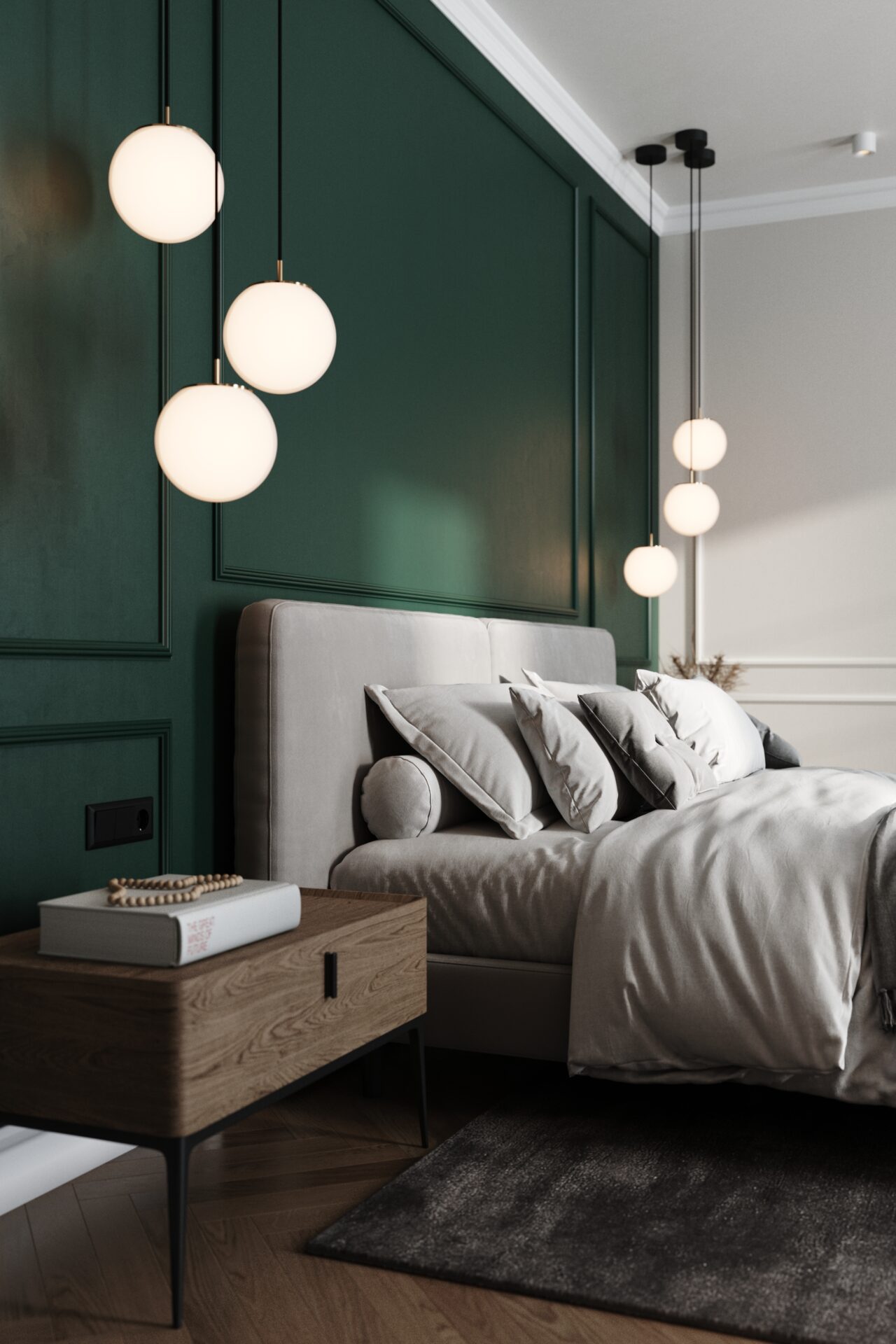 Dormitor matrimonial + dressing