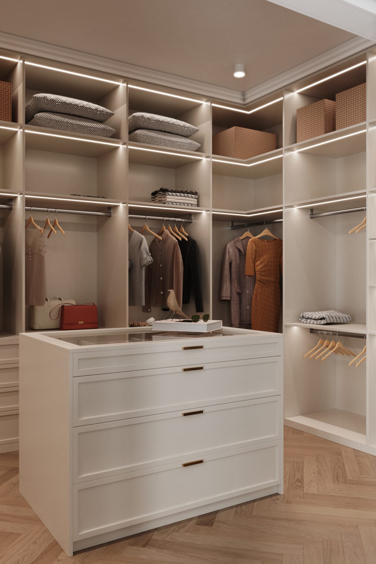 Dormitor matrimonial + dressing