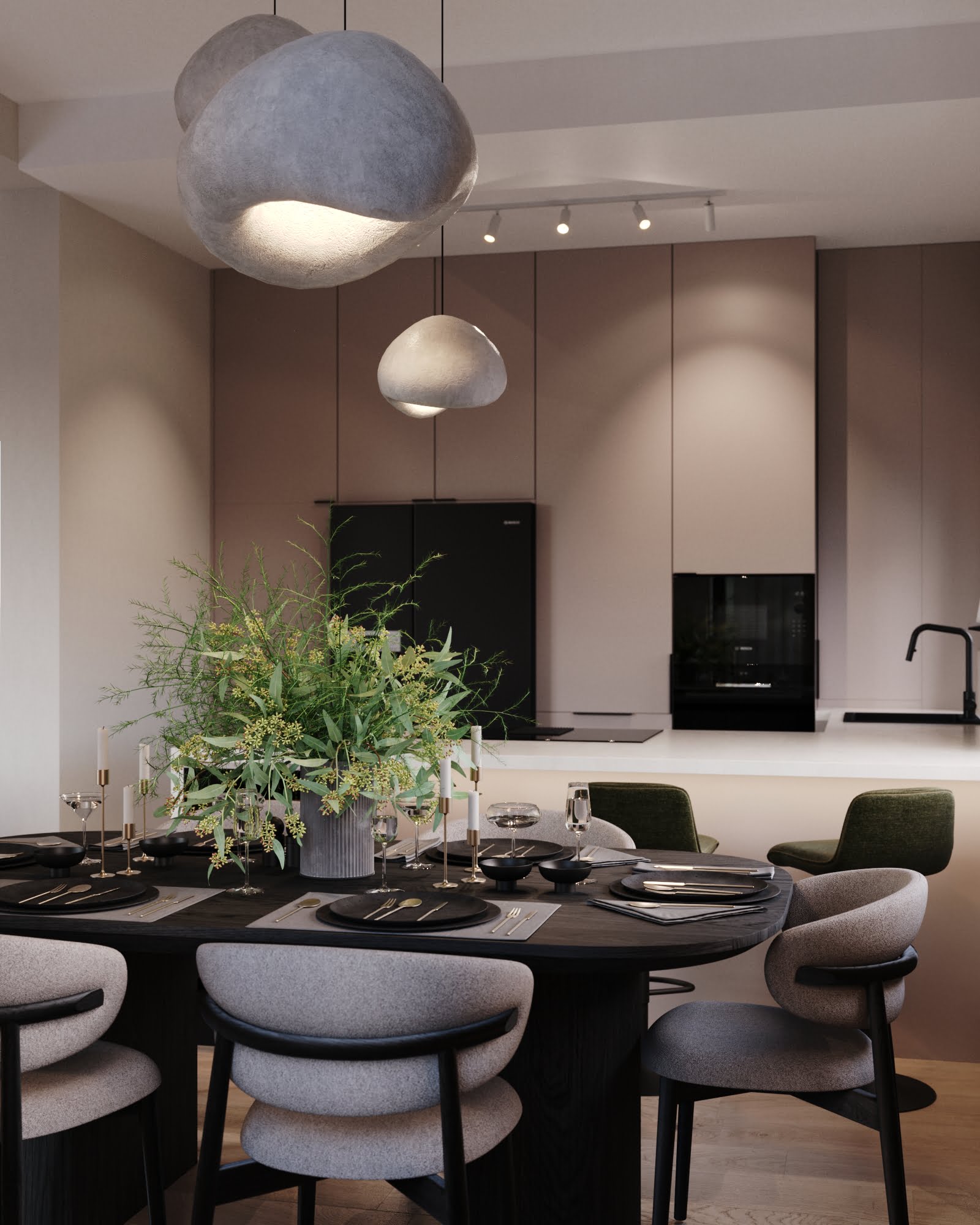 Livingroom + bucatarie