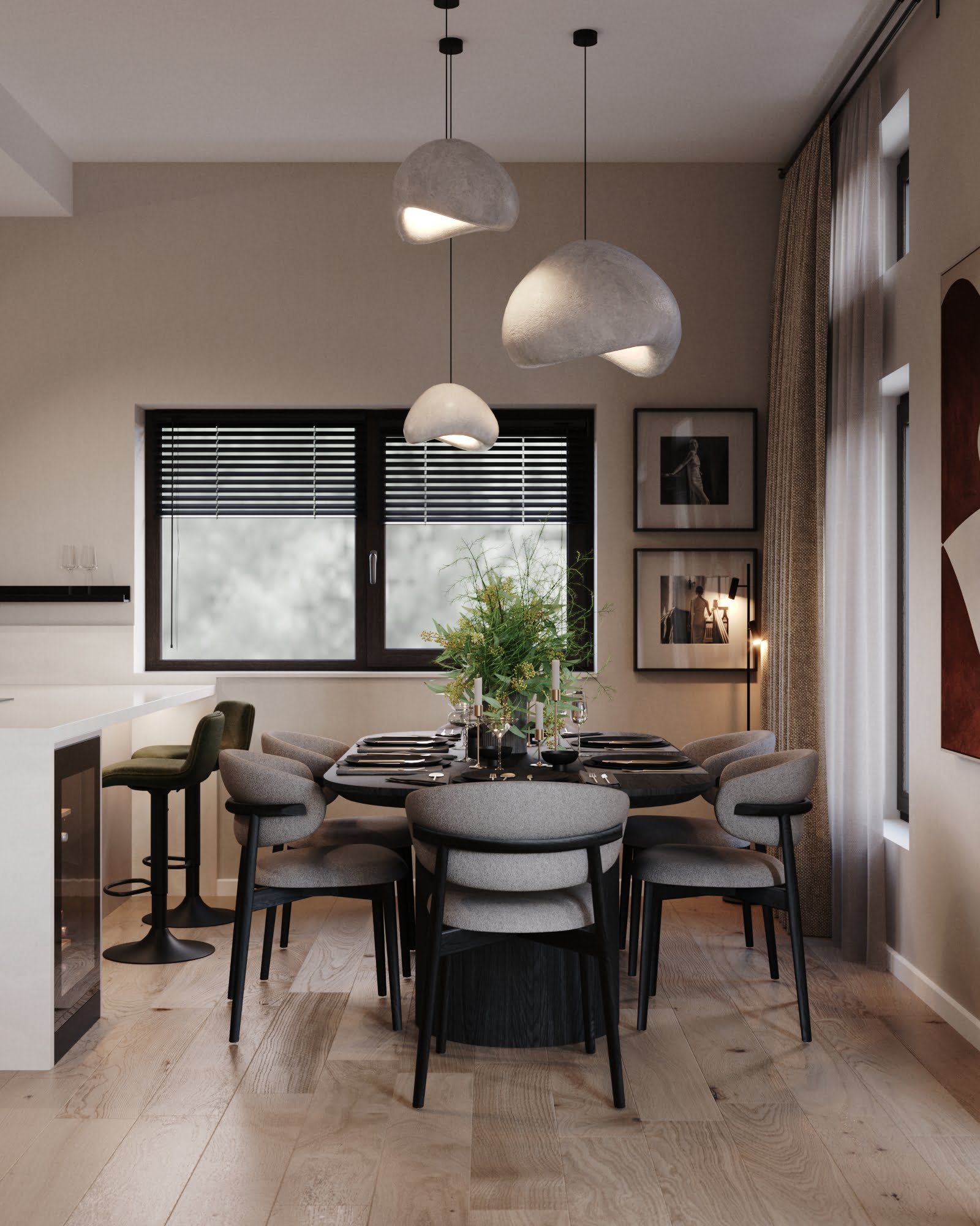 Livingroom + bucatarie