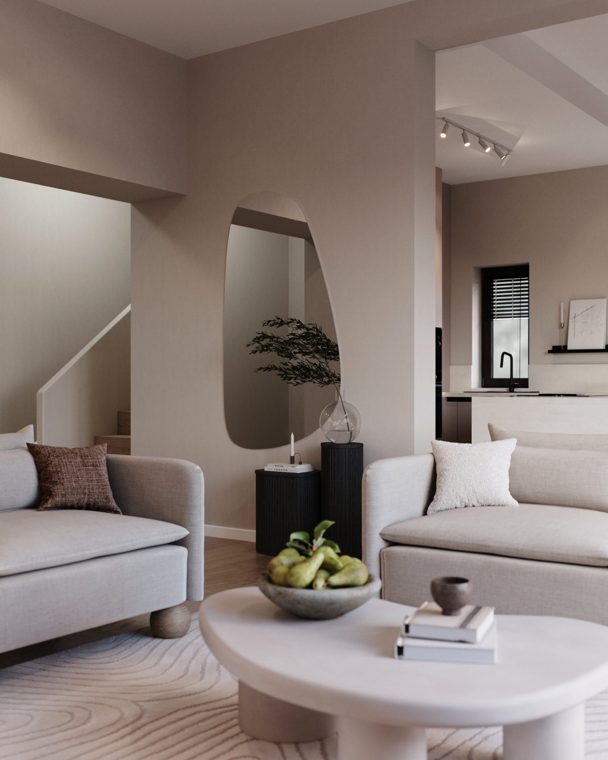 Livingroom + bucatarie