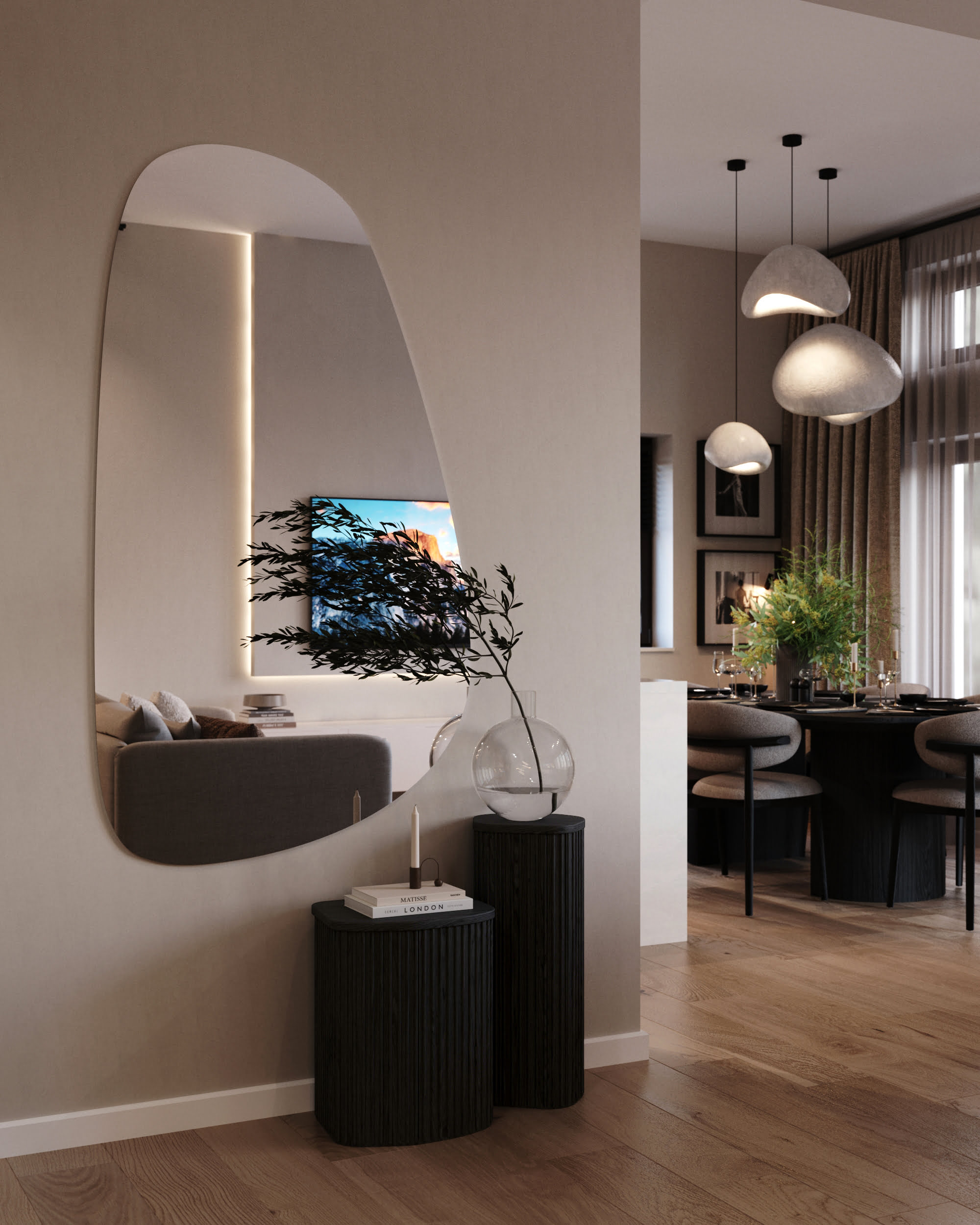 Livingroom + bucatarie