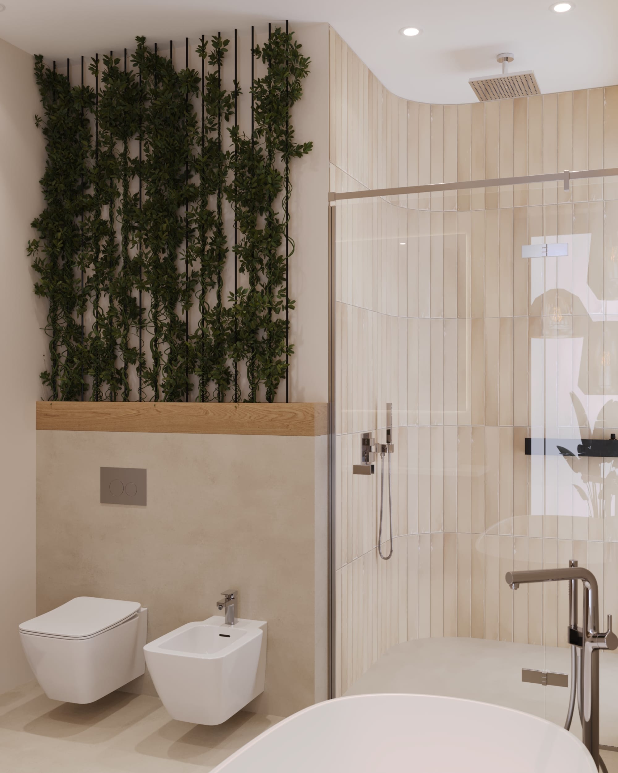 Dormitor master + baie