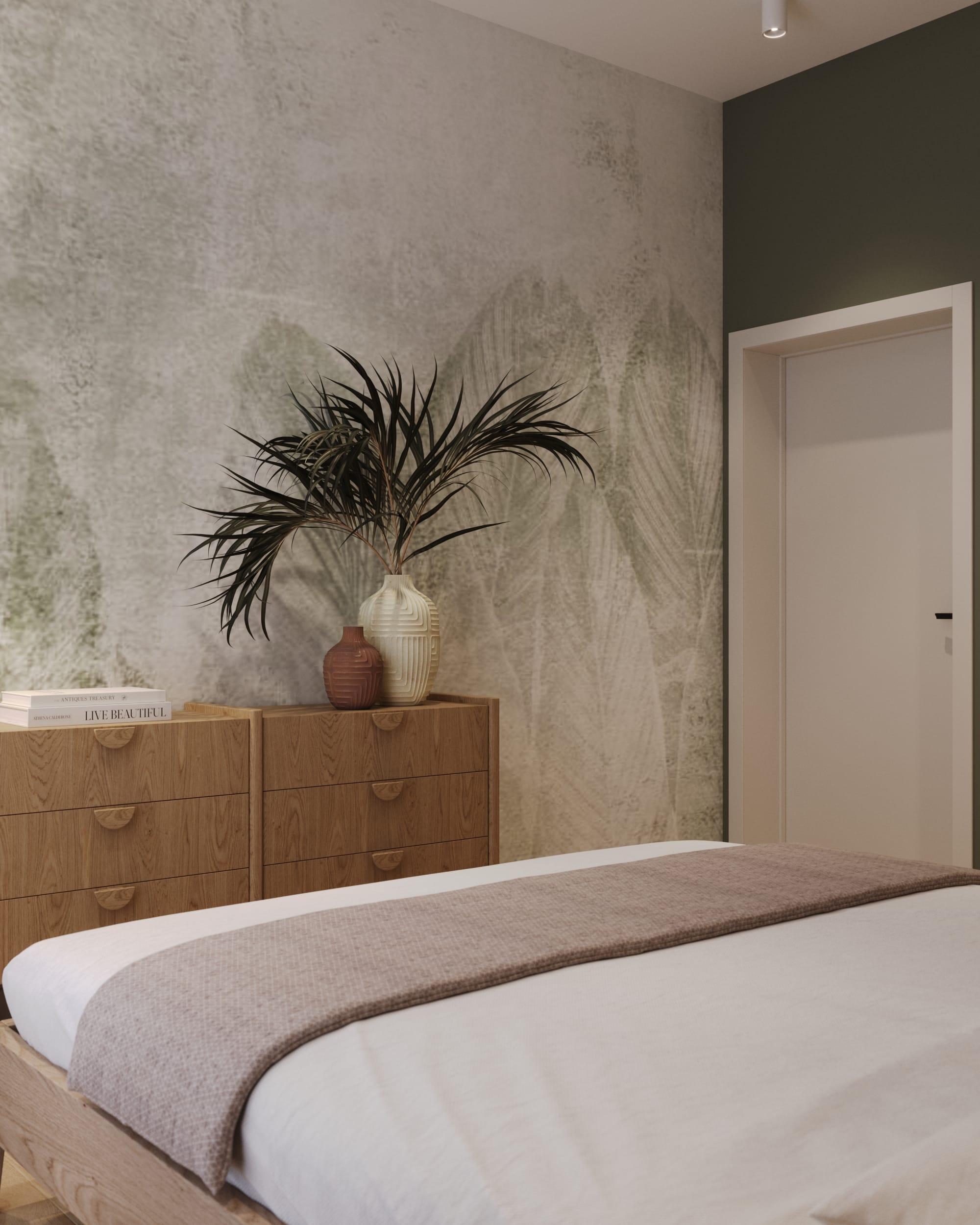 Dormitor master + baie