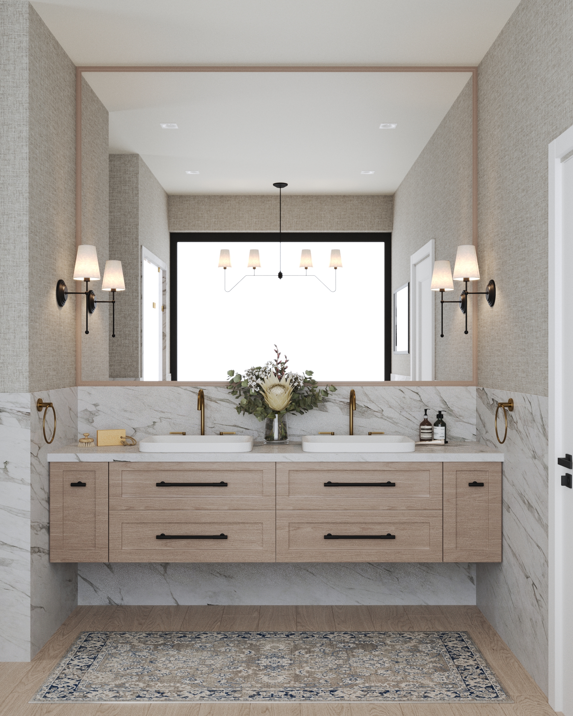Master bathroom