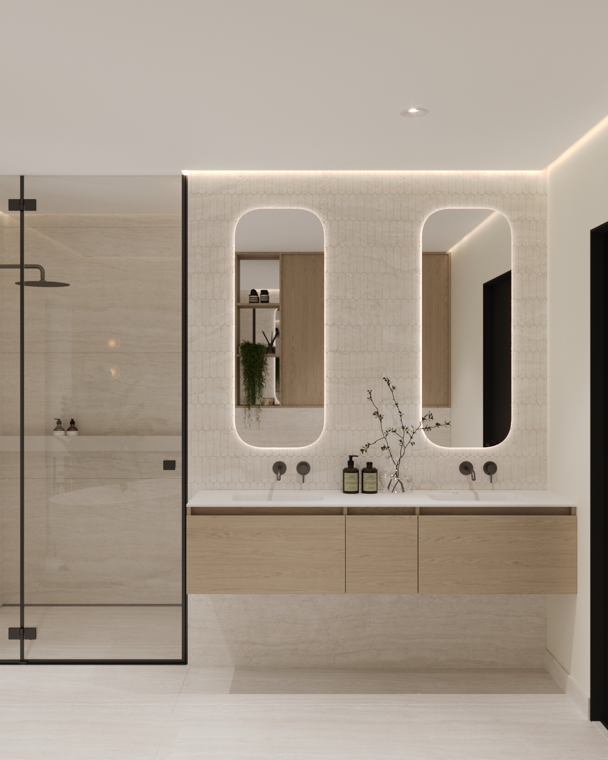 Master bathroom